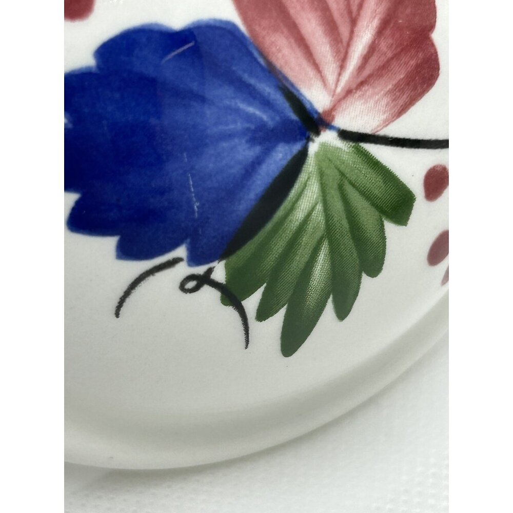 WELSH DRESSER Sugar Bowl & Lid Romantic Cottagecore Country Farmhouse Folk Art - Picture 7 of 10